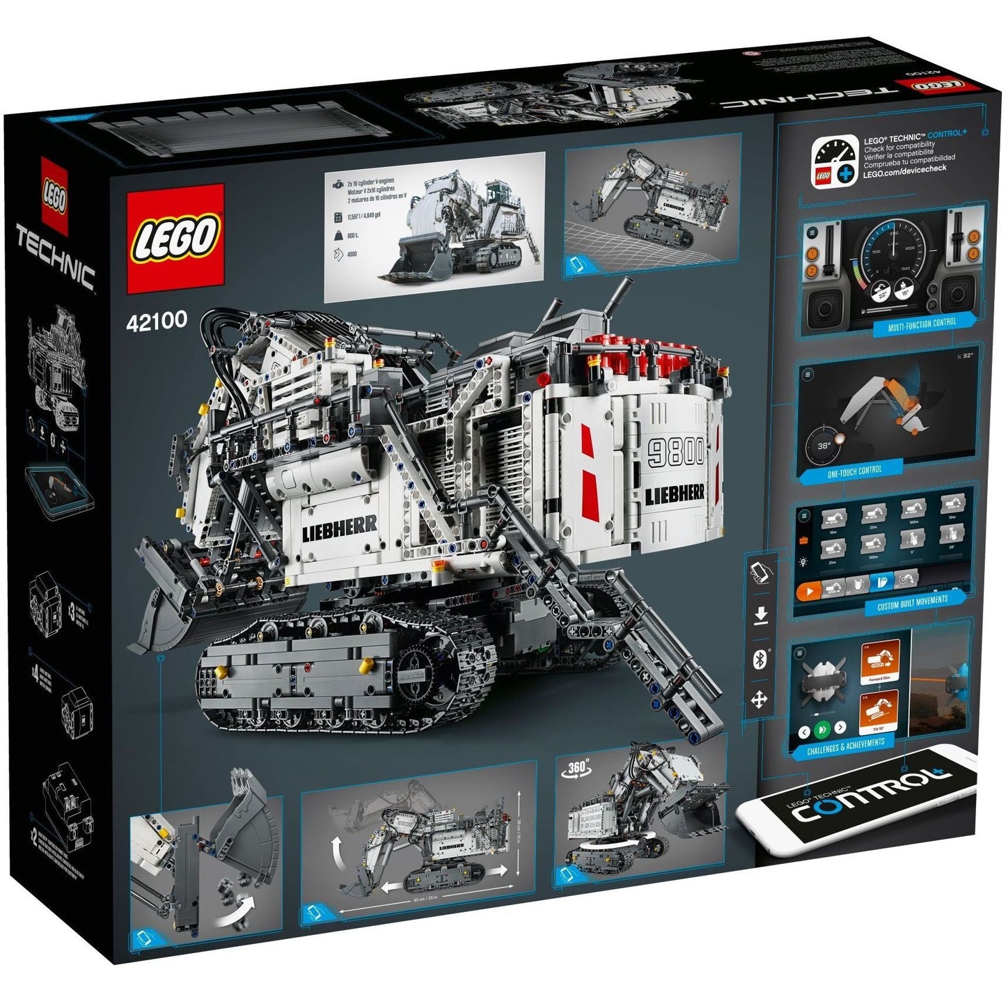 LEGO Technic Liebherr Bagger R 9800 42100