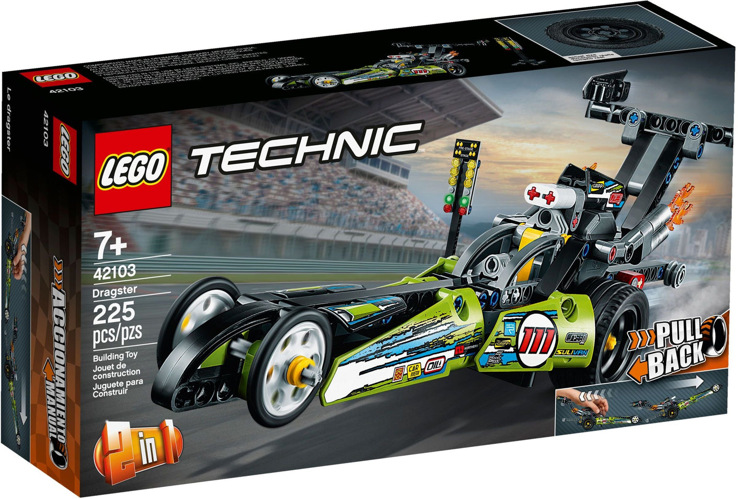 LEGO Technic Dragster Rennauto 42103
