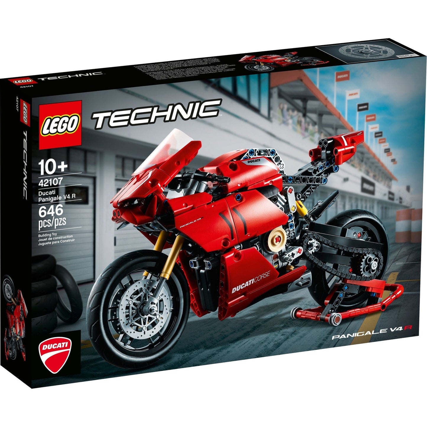 LEGO Technic Ducati Panigale V4 R 42107