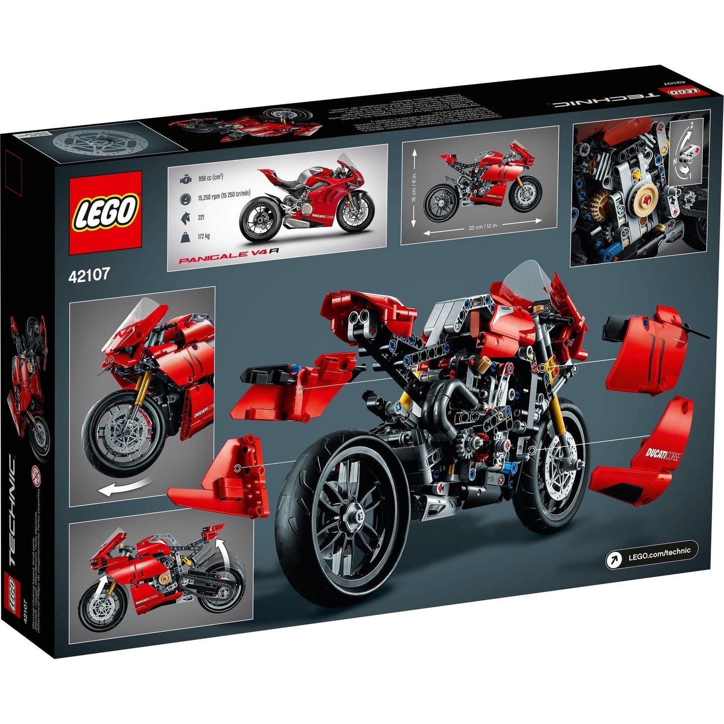 LEGO Technic Ducati Panigale V4 R 42107