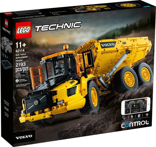 LEGO Technic Knickgelenkter Volvo-Dumper 6x6 42114