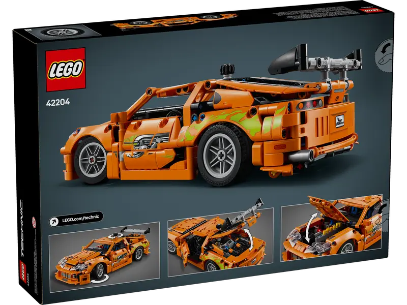 LEGO Technic Fast and Furious Toyota Supra MK4 42204