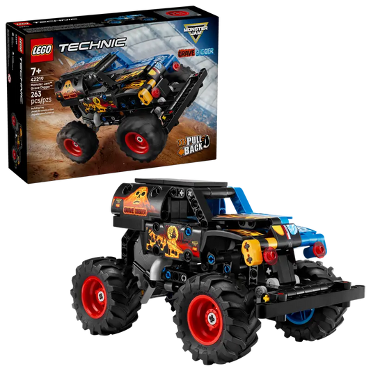 LEGO Technic Monster Jam™ Grave Digger™ Feuer und Eis 42219