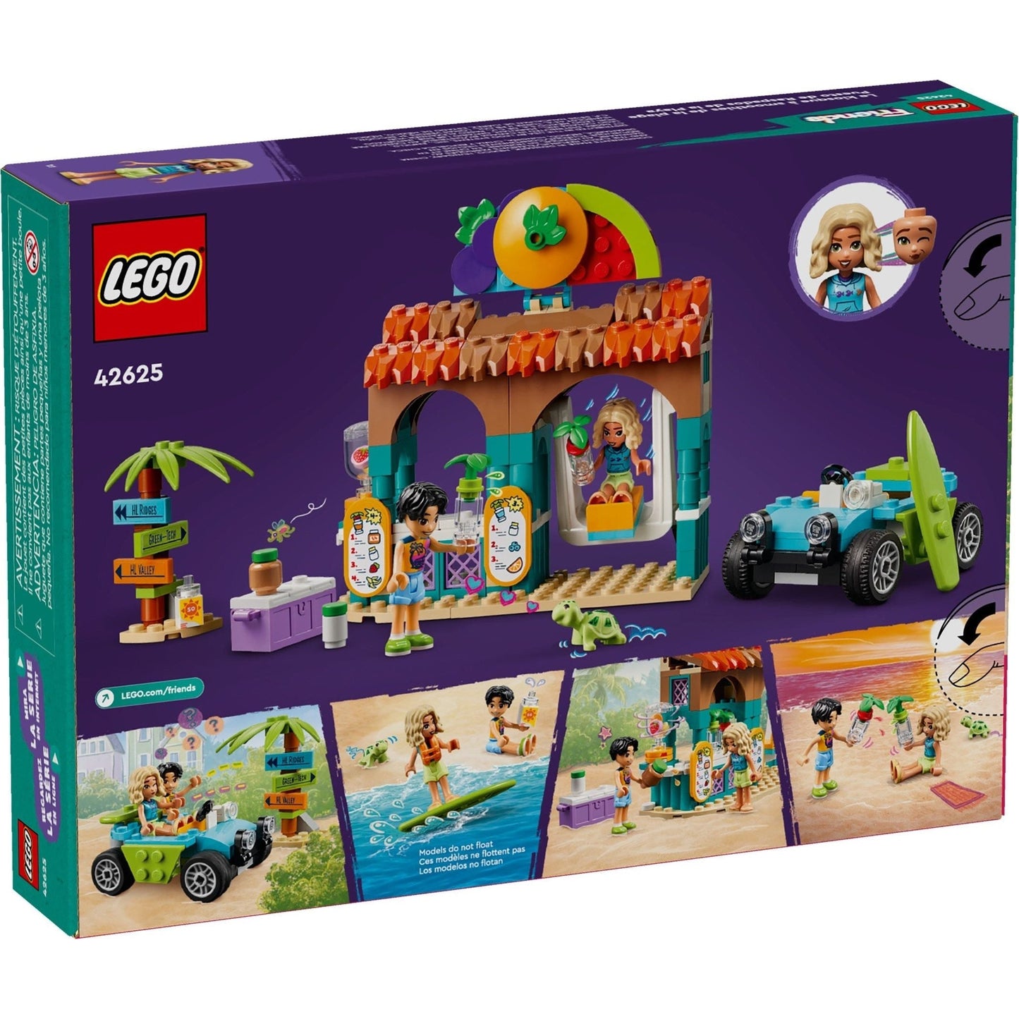 LEGO Friends Smoothie-Stand am Strand 42625