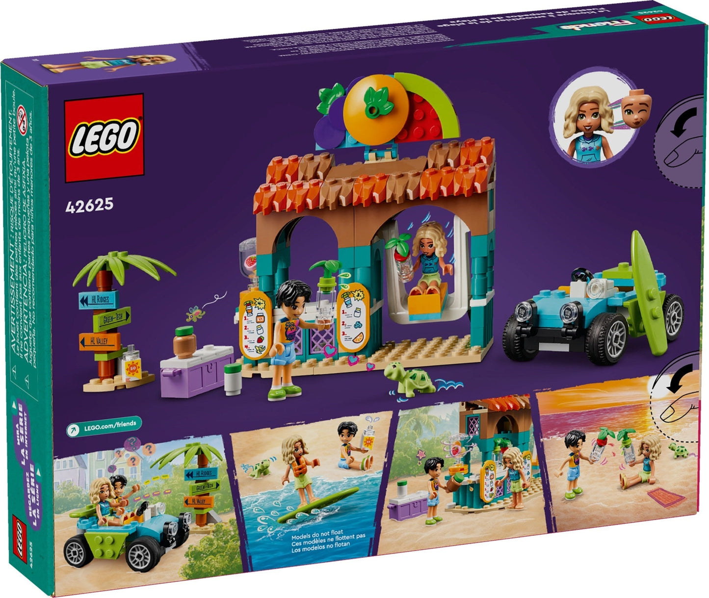 LEGO Friends Smoothie-Stand am Strand 42625