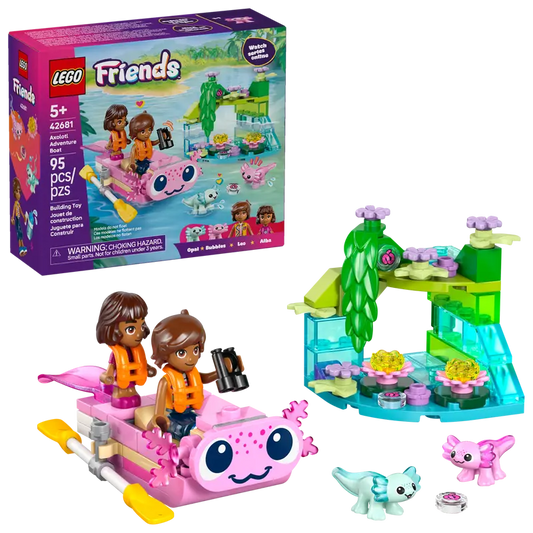 LEGO Friends Axolotl-Abenteuerboot 42681