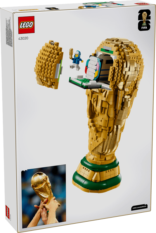 LEGO Editions Football Offizieller Pokal der FIFA Fussball-Weltmeisterschaft 43020
