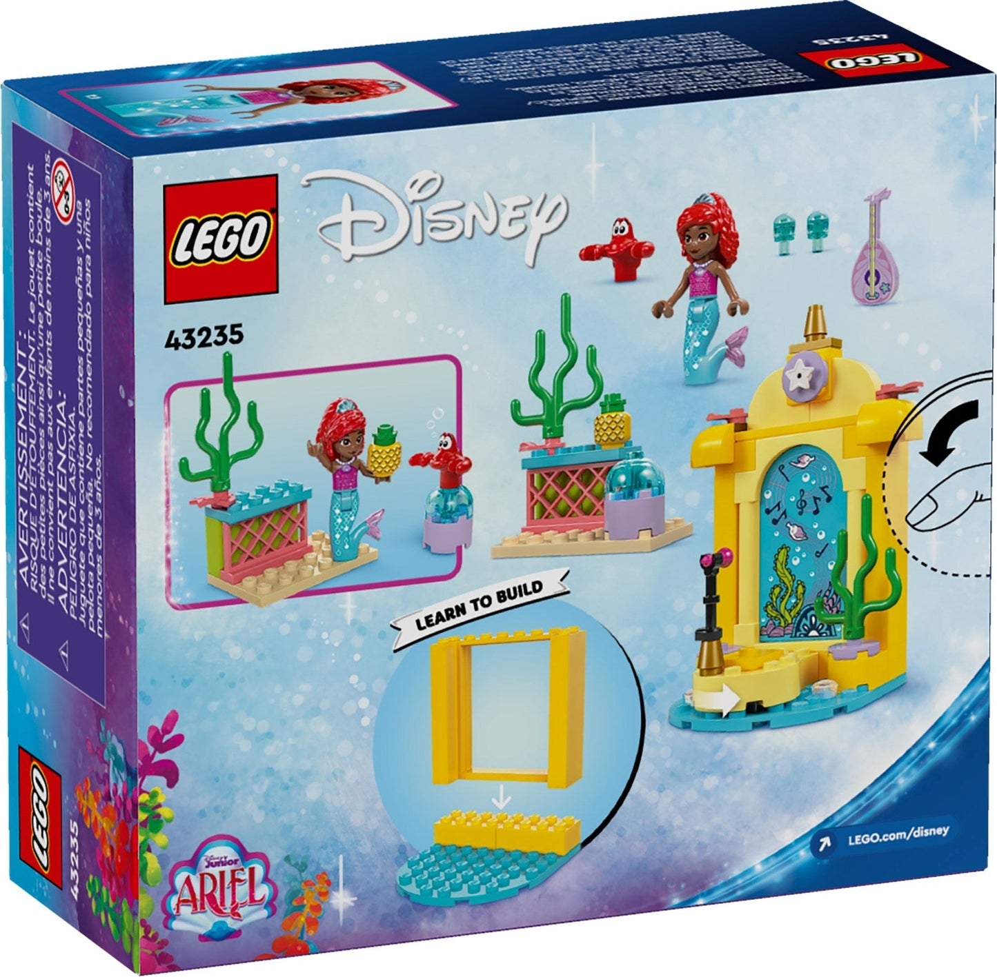 LEGO Disney Arielles Musikbühne 43235