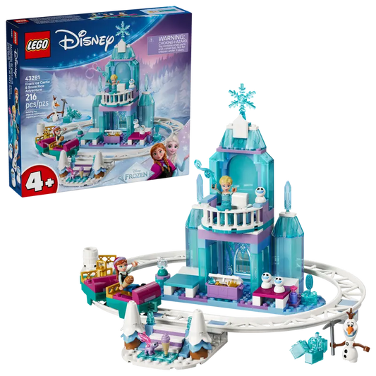 LEGO Disney Princess Elsas Schlittenfahrt um den Eispalast 43281