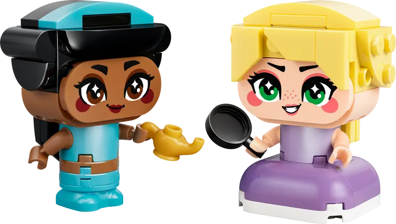 LEGO Disney™ Die Mini-Prinzessinnen Jasmin und Rapunzel 43303