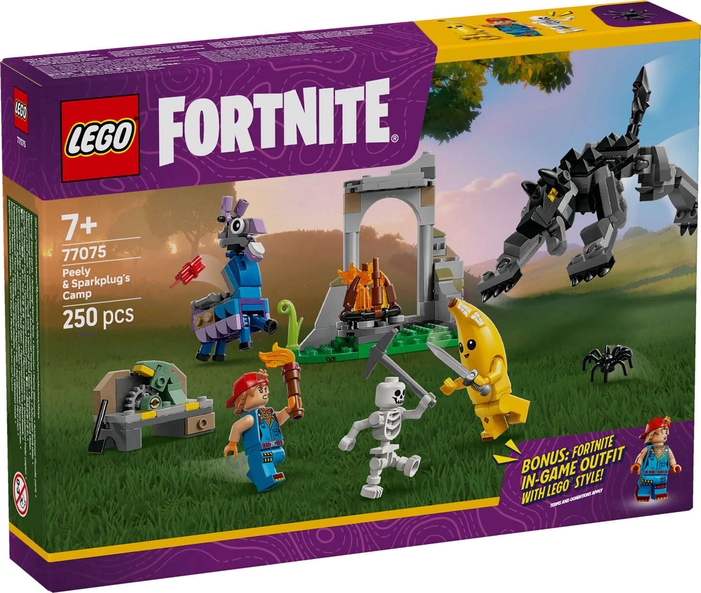 LEGO Fortnite Das Lager von Schali und der Zündkerzenkünstlerin 77075