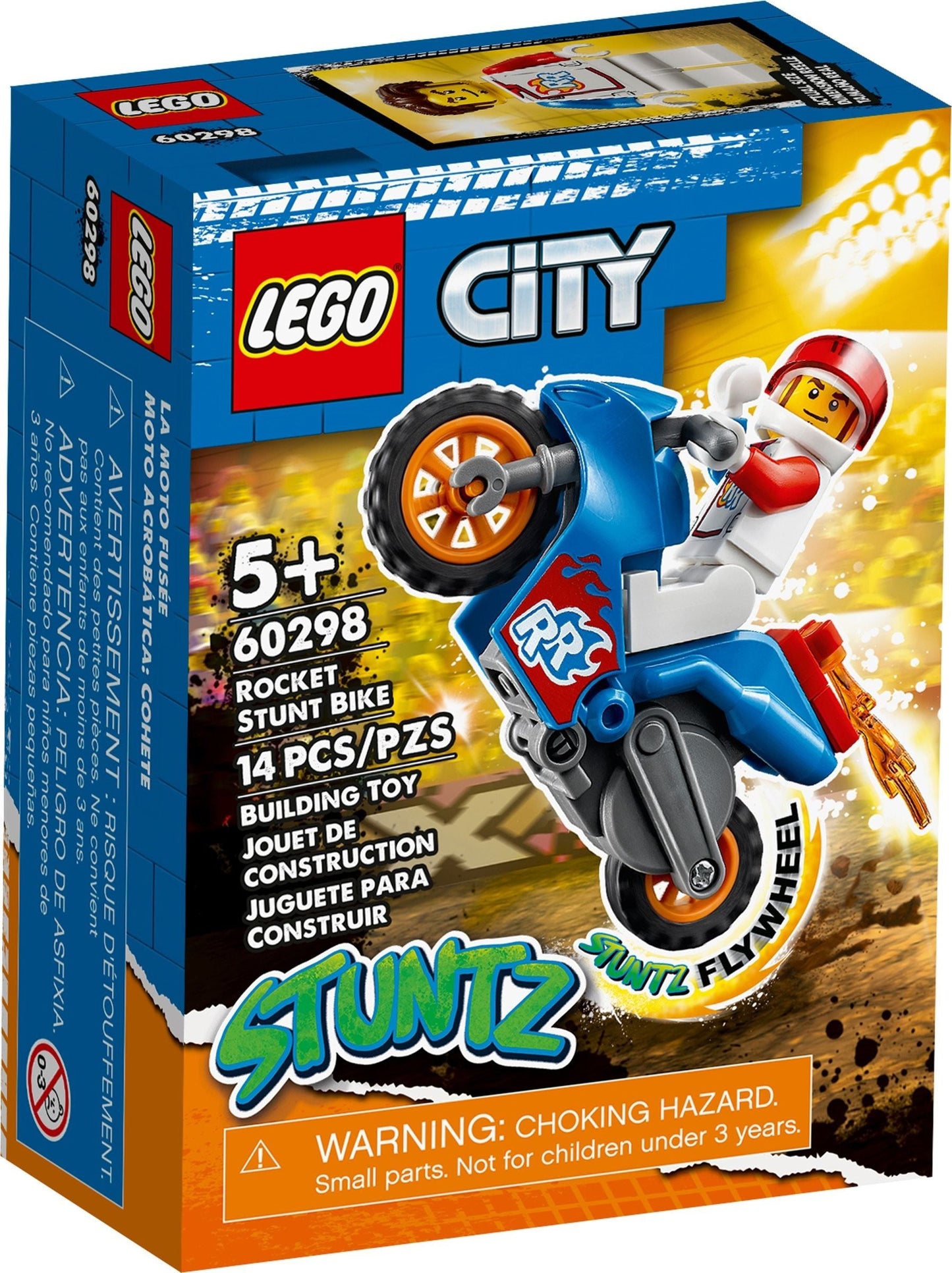 LEGO City Raketen-Stuntbike 60298