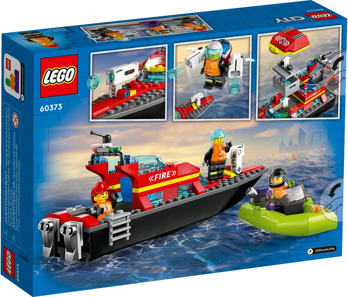 LEGO City Feuerwehrboot 60373