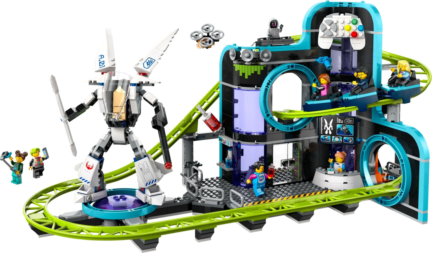 LEGO City Achterbahn mit Roboter-Mech 60421
