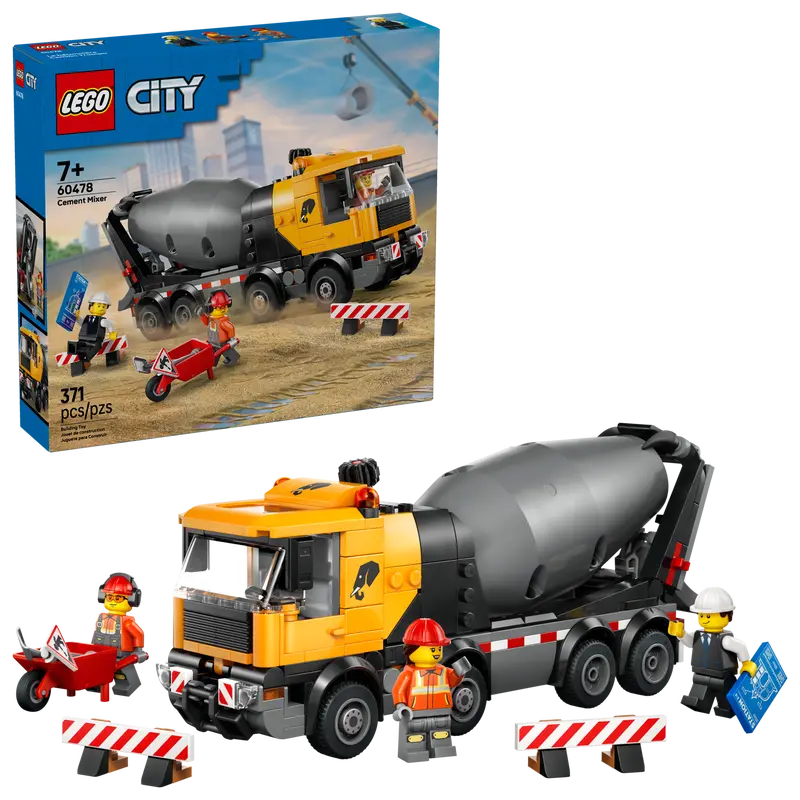 LEGO City Betonmischer 60478