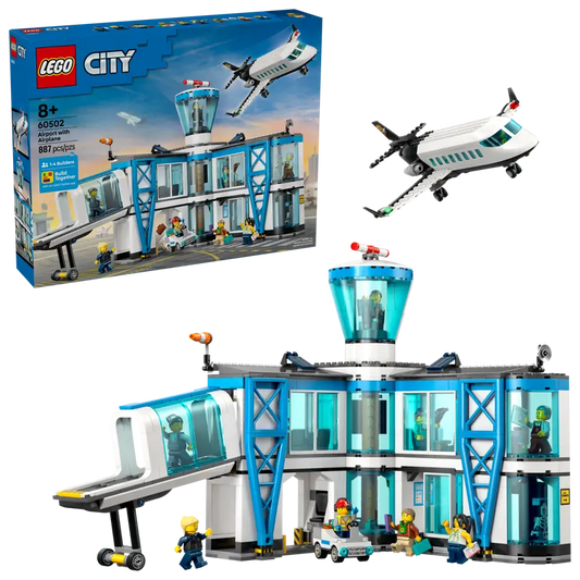 LEGO City Flughafen mit Flugzeug 60502