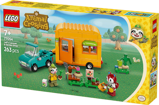LEGO Animal Crossing Gerds Wohnwagen & Gärtnerei 77054
