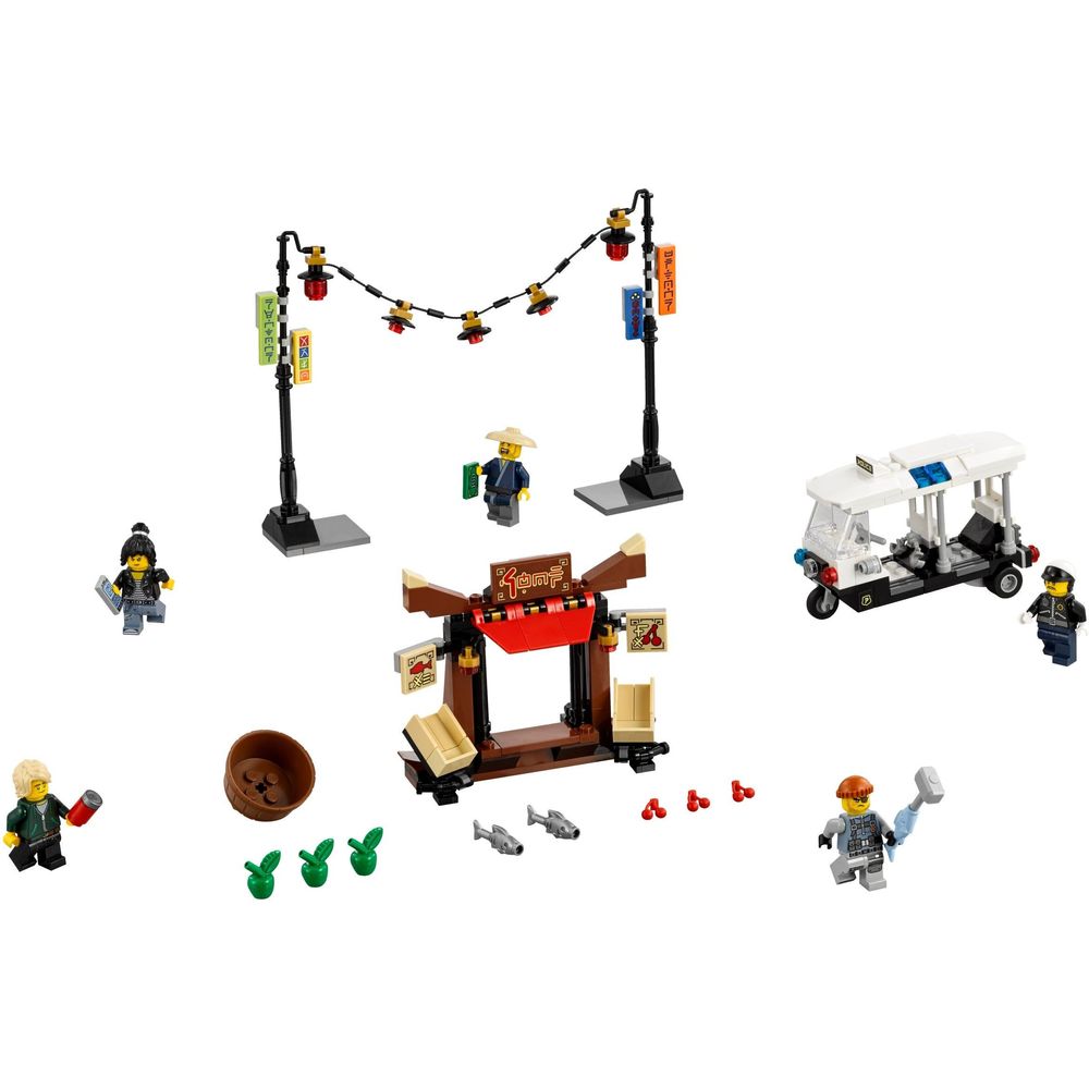 LEGO The LEGO Ninjago Movie Verfolgungsjagd in Ninjago 70607