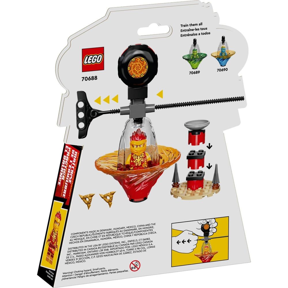 LEGO Ninjago Kais Spinjitzu-Ninjatraining 70688