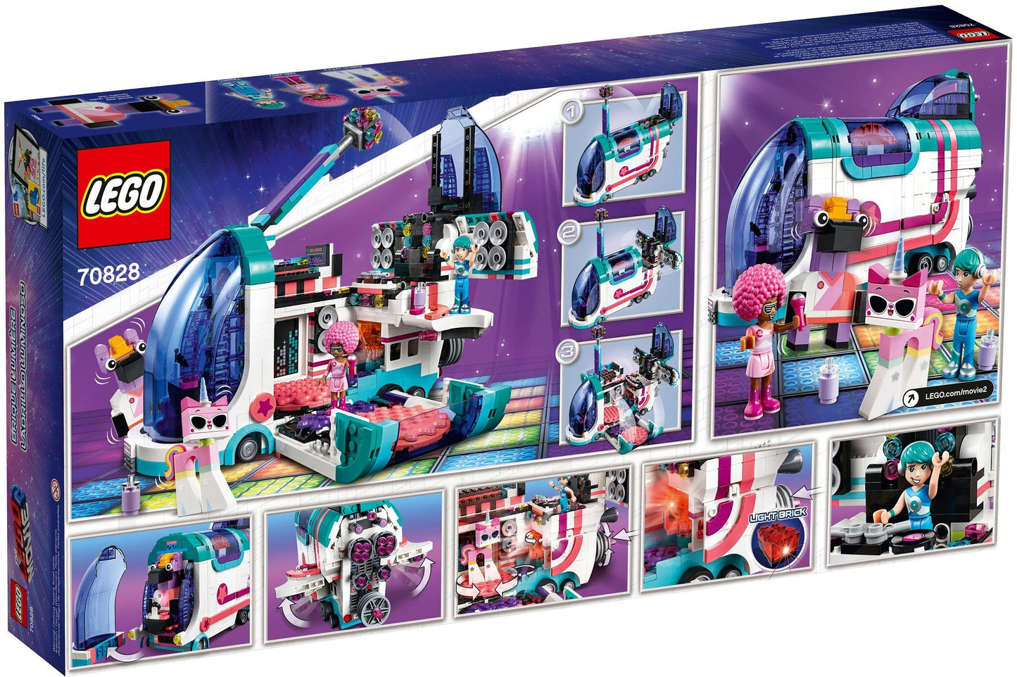 LEGO Movie 2 Pop Up Party Bus 70828