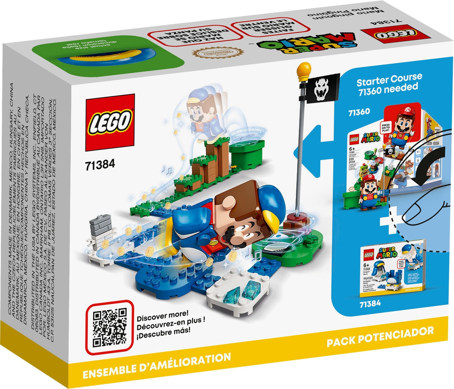 LEGO Super Mario Pinguin-Mario Anzug 71384