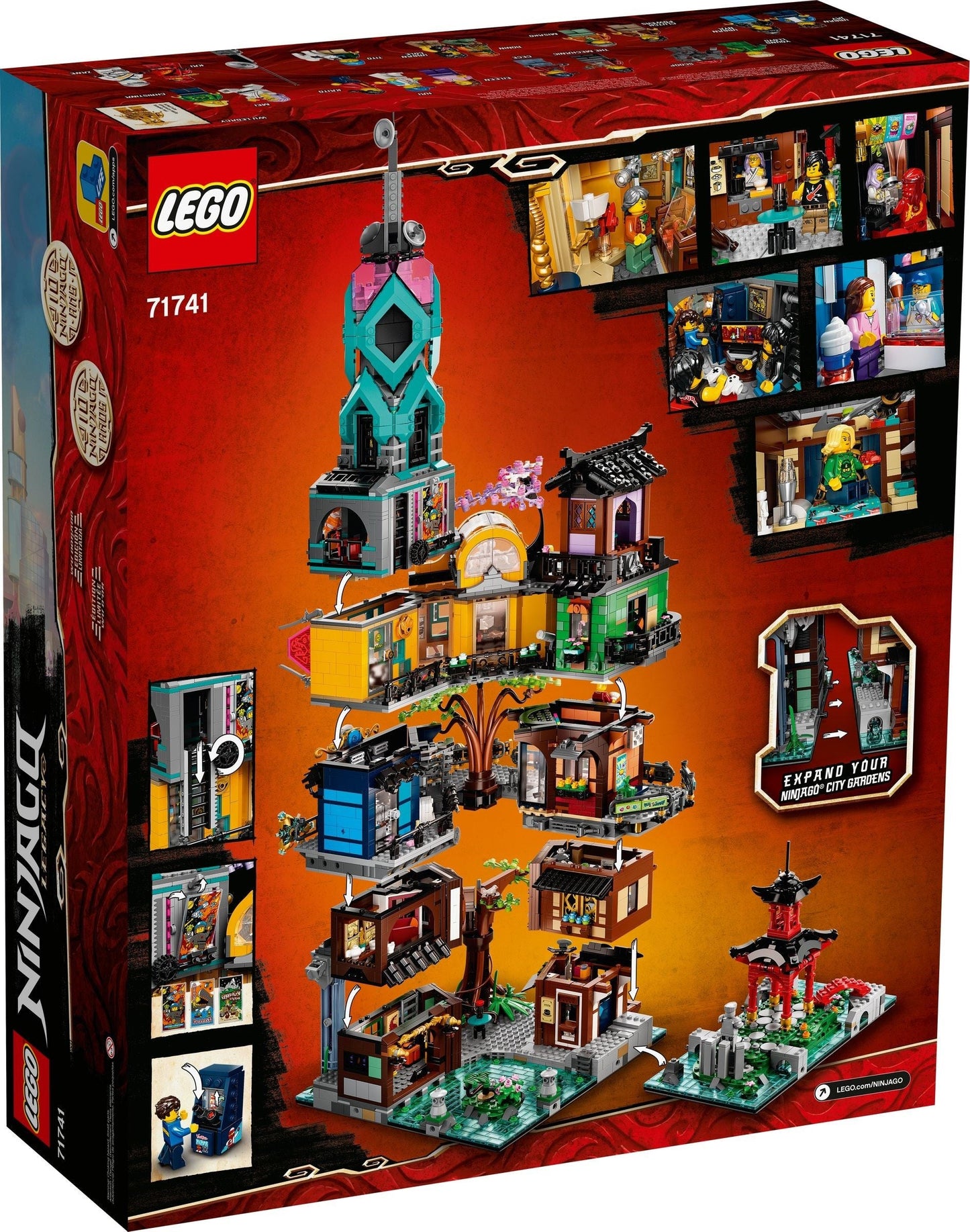 LEGO Ninjago Die Gärten von Ninjago 71741