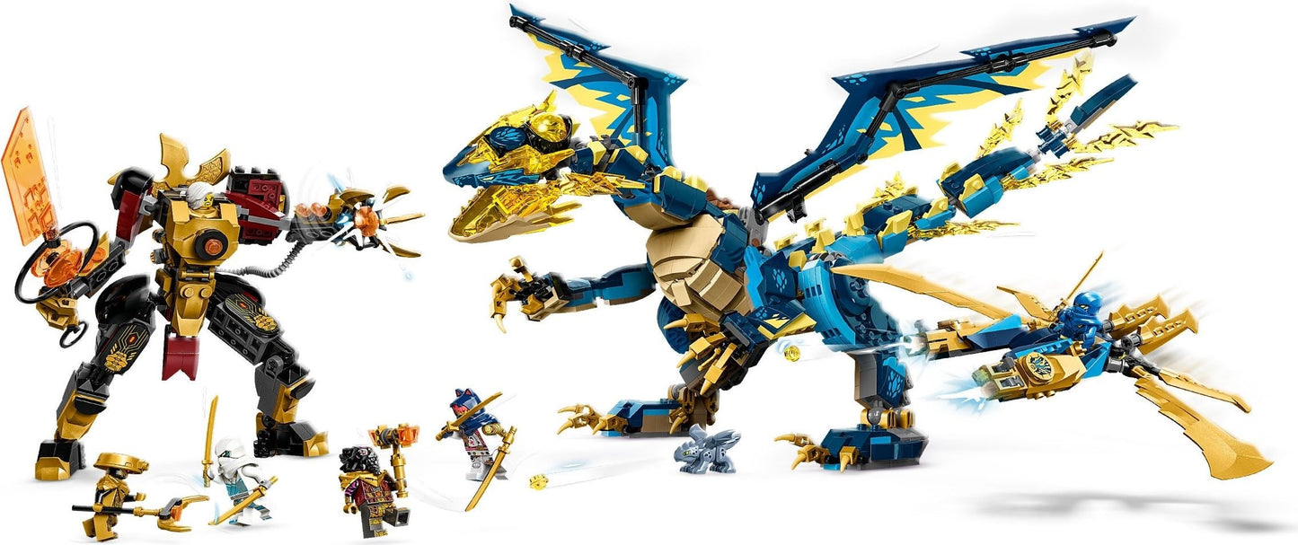 LEGO Ninjago  Kaiserliches Mech-Duell gegen den Elementardrachen 71796