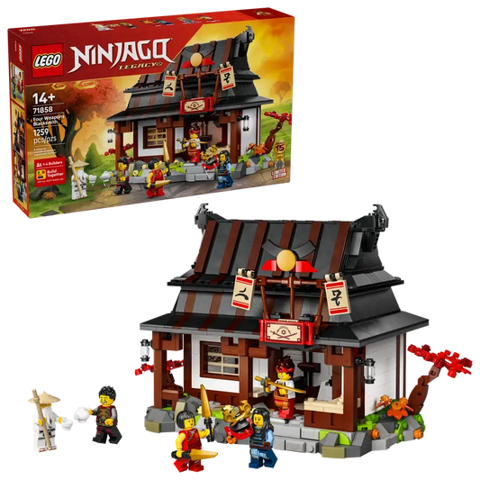LEGO Ninjago 15-jähriges Jubiläum der Vier-Waffen-Schmiede 71858