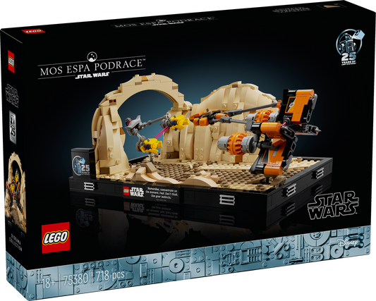 LEGO Star Wars - Mos Espa Podrennen Diorama - 75380