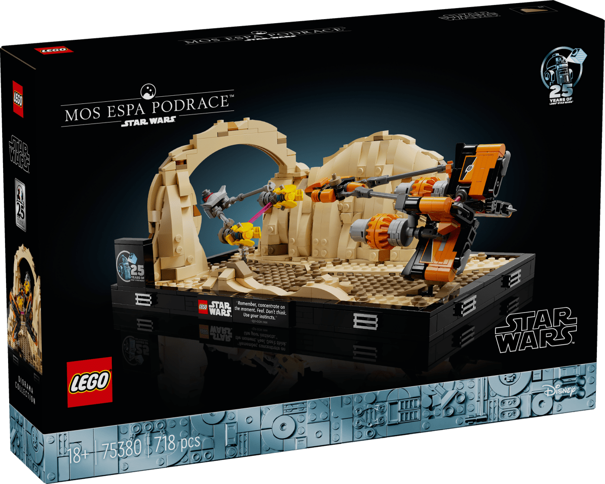 LEGO Star Wars - Mos Espa Podrennen Diorama - 75380