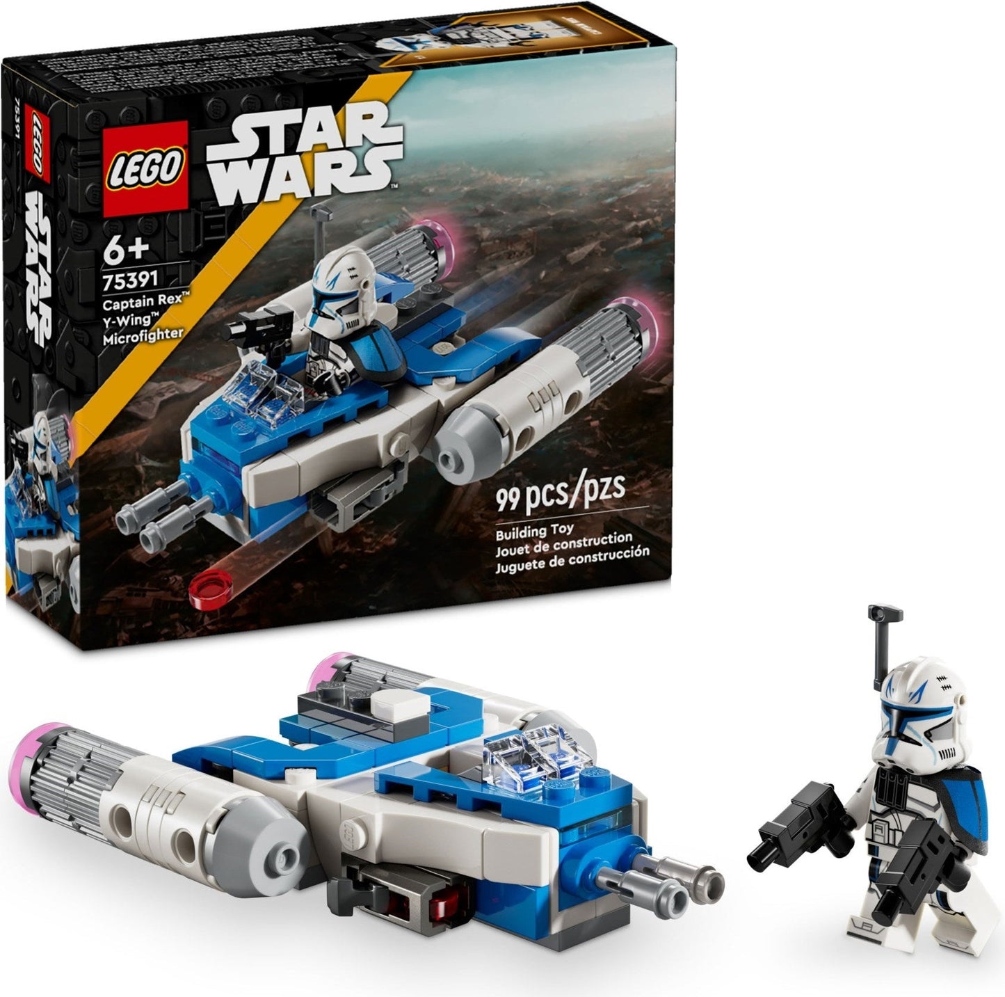 LEGO Star Wars Captain Rex Y-Wing Microfighter 75391