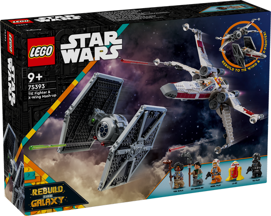 TIE Fighter und X-Wing Mash-up - 75393
