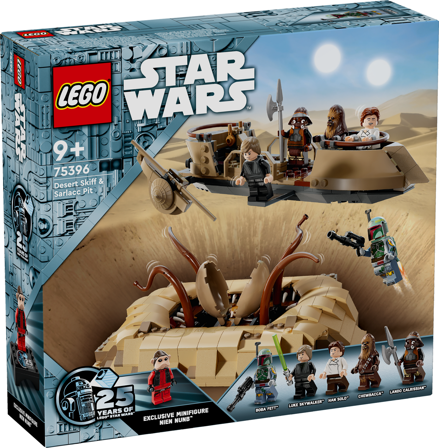 LEGO Star Wars - Wüsten-Skiff und Sarlacc-Grube - 75396