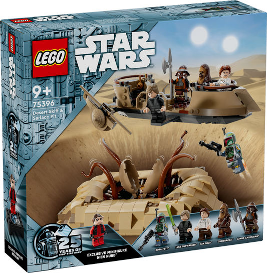 LEGO Star Wars - Wüsten-Skiff und Sarlacc-Grube - 75396