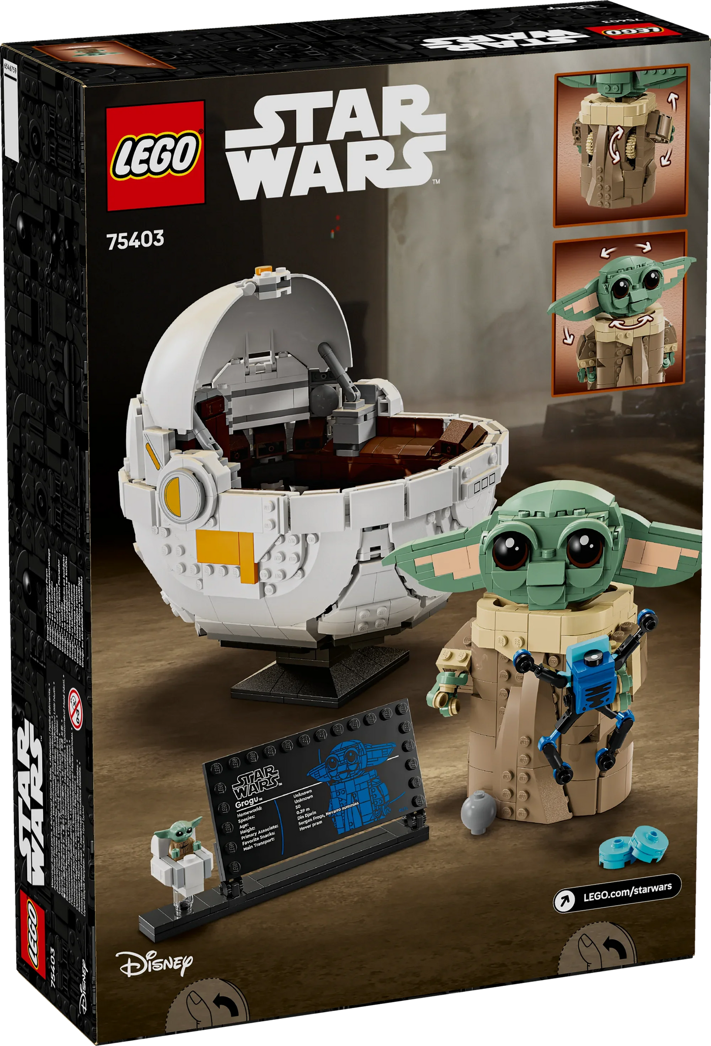 LEGO Start Wars - Grogu und Kinderwagen - 75403