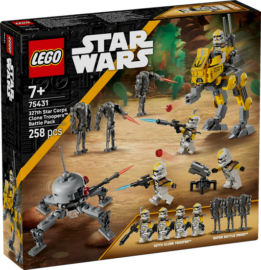 LEGO Star Wars - 327° Star Corps Clone Troopers Battle Pack - 75431