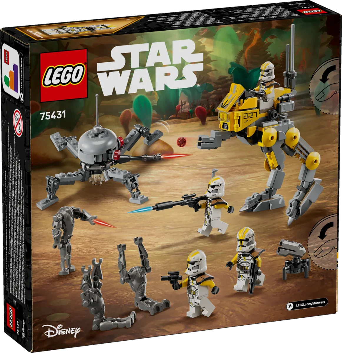 LEGO Star Wars - 327° Star Corps Clone Troopers Battle Pack - 75431