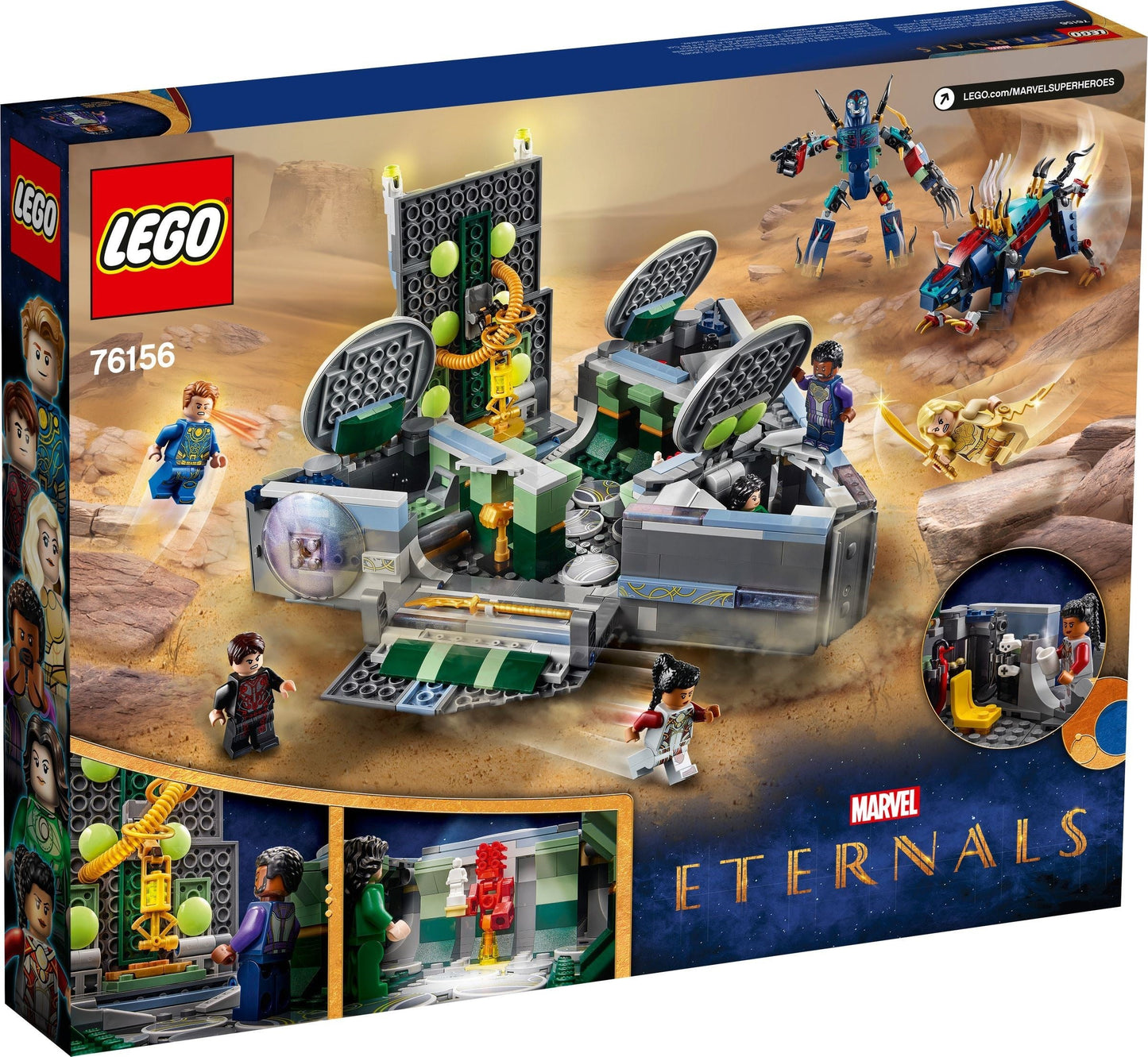 LEGO Marvel Super Heroes Aufstieg des Domo 76156