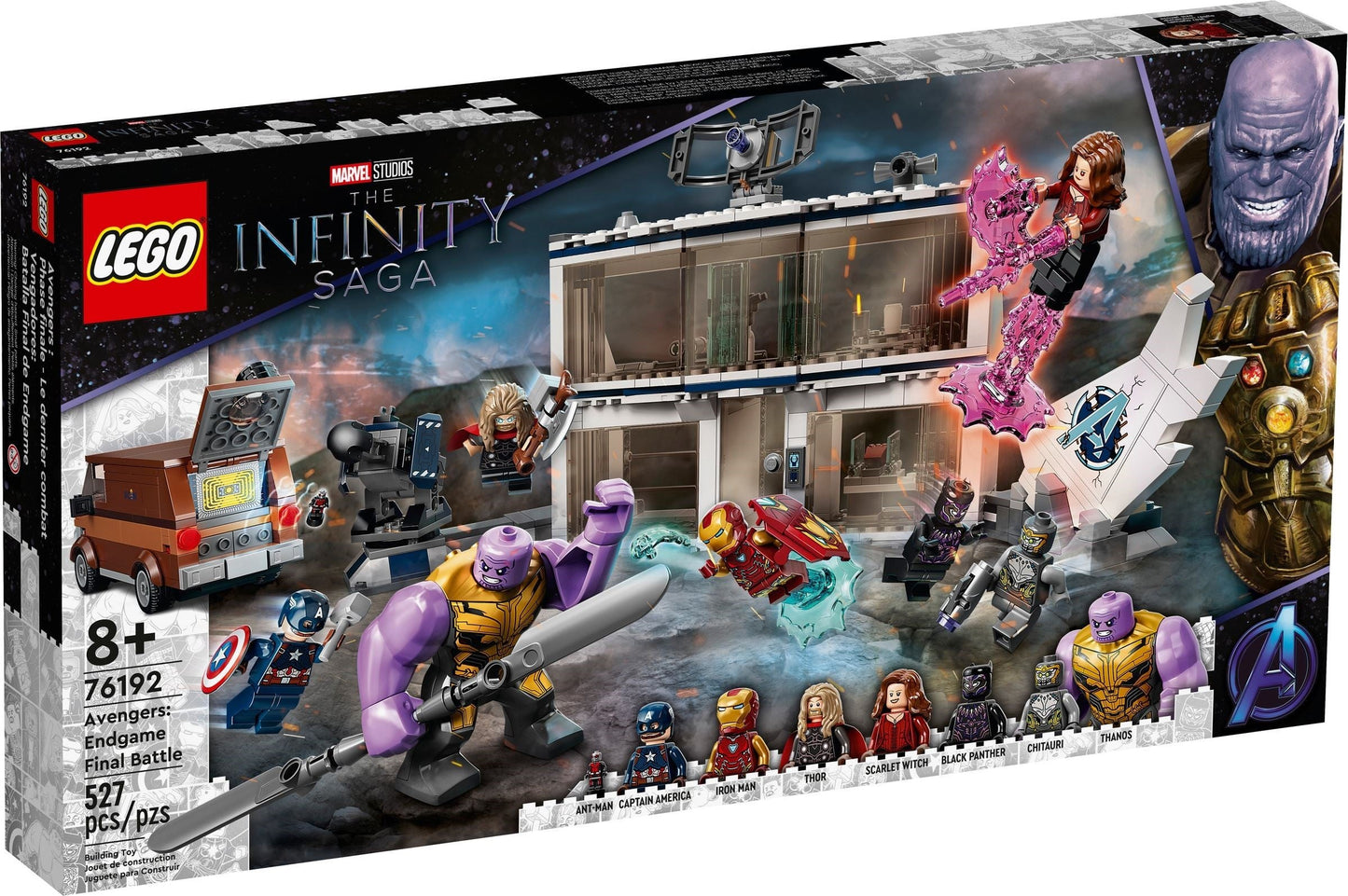 LEGO Marvel Super Heroes Avengers: Endgame – Letztes Duell 76192