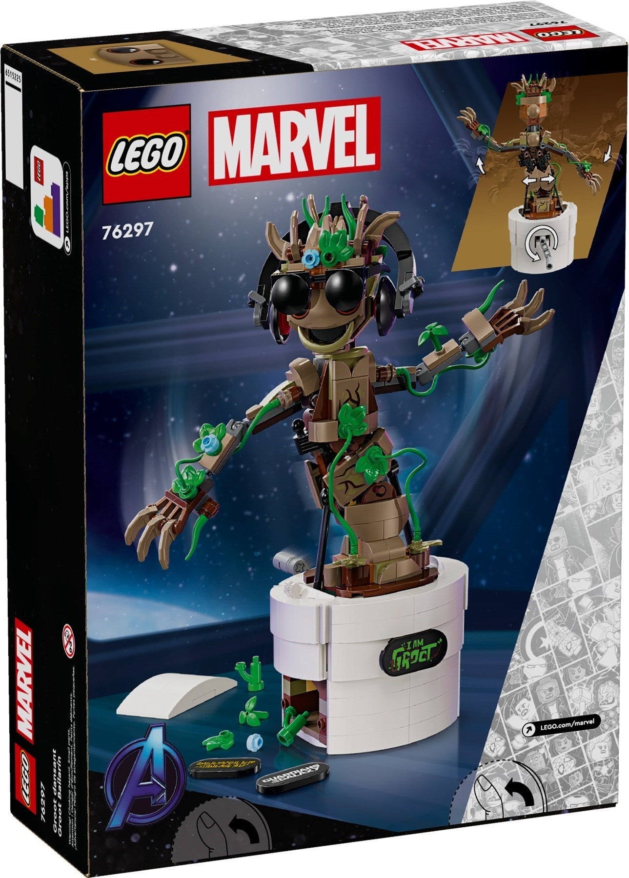 LEGO Marvel Super Heroes Tanzender Groot 76297