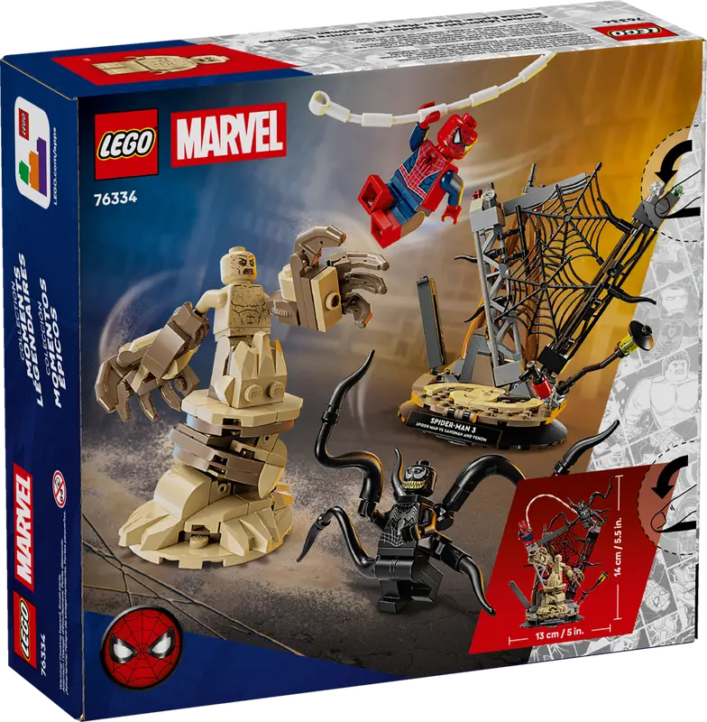 LEGO Marvel Großer Showdown: Spider-Man vs. Sandman 76334