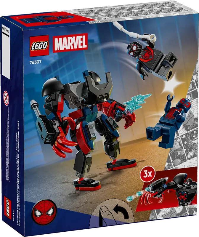 LEGO Marvel Miles Morales Mech vs. Spider-Man 2099 76337