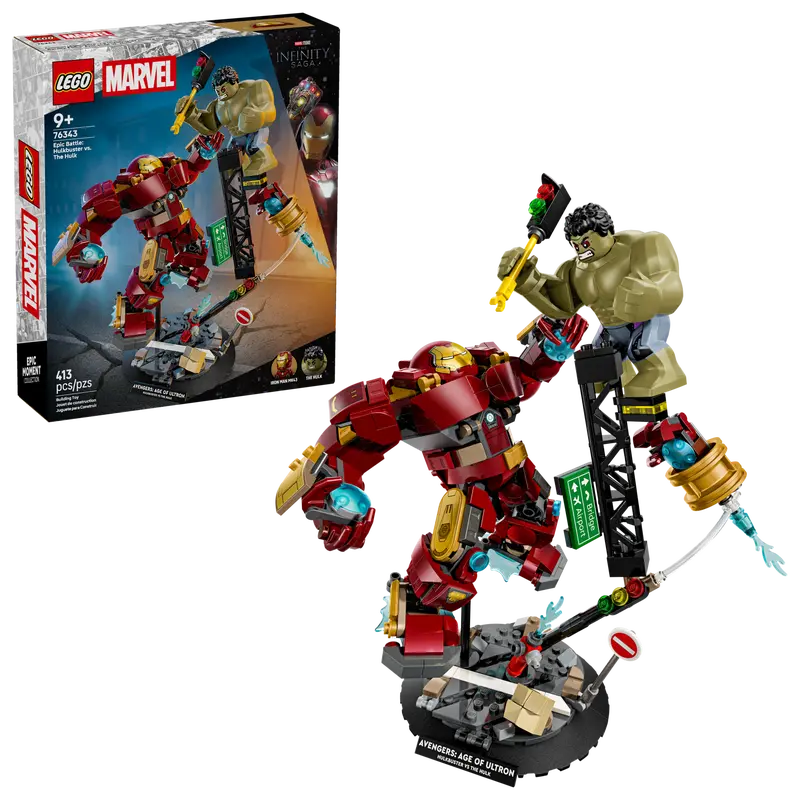 LEGO Marvel Duell der Giganten: Hulkbuster vs. Hulk 76343