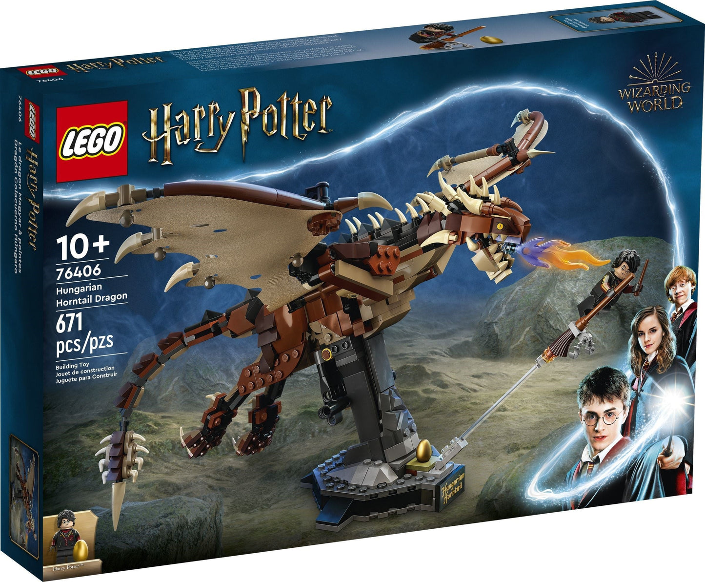 LEGO Harry Potter Ungarischer Hornschwanz 76406