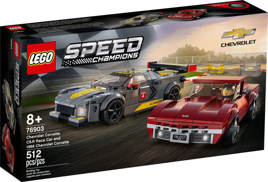 LEGO Speed Champions Chevrolet Corvette C8.R&1968 Corvette 76903