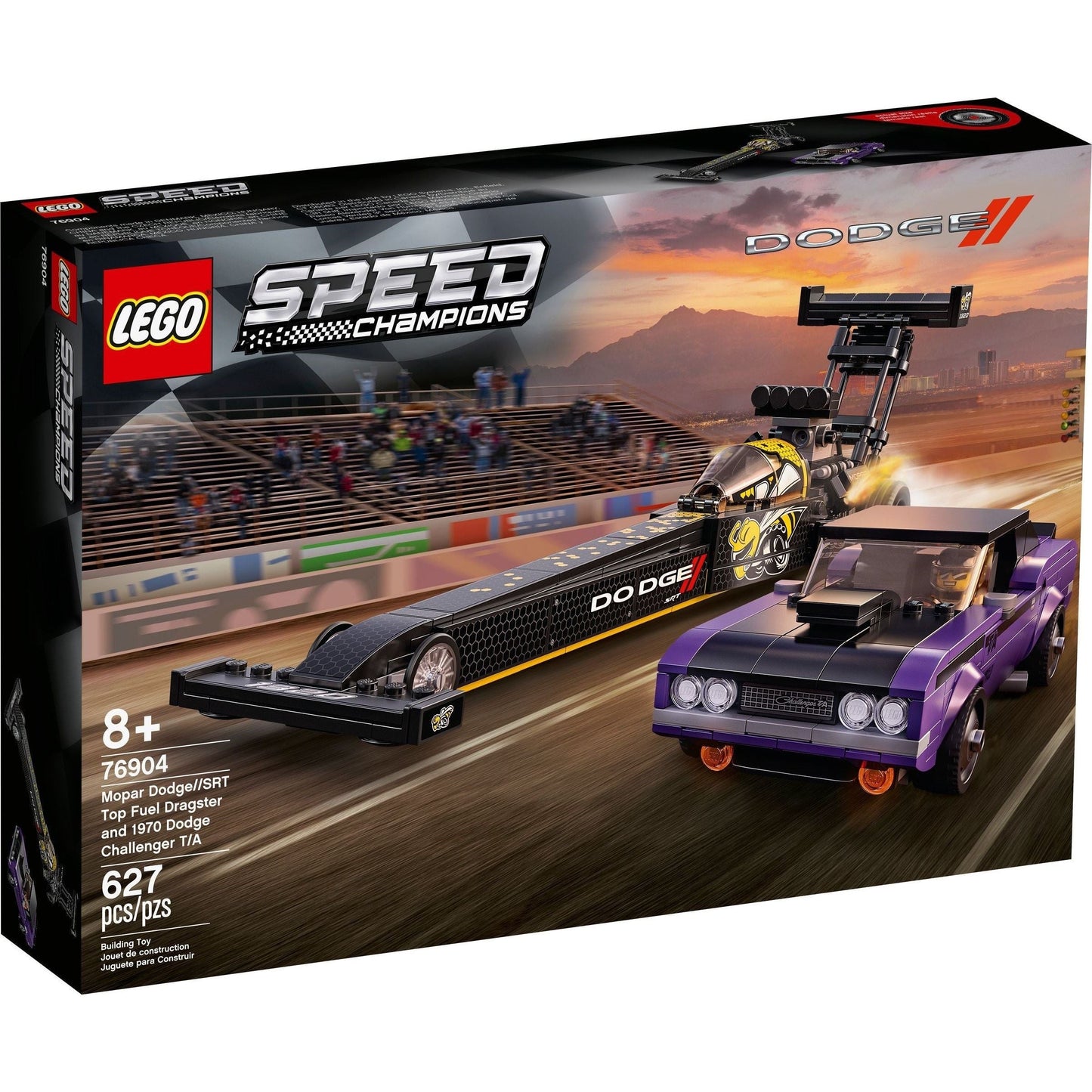 LEGO Speed Champions Mopar Dodge//SRT & 1970 Challenger 76904