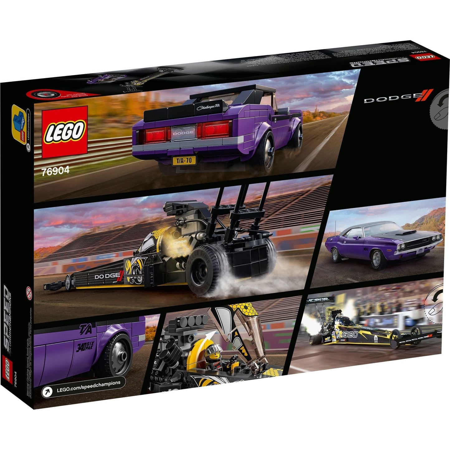 LEGO Speed Champions Mopar Dodge//SRT & 1970 Challenger 76904