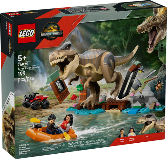 LEGO Jurassic World Flucht vor dem T.Rex 76975