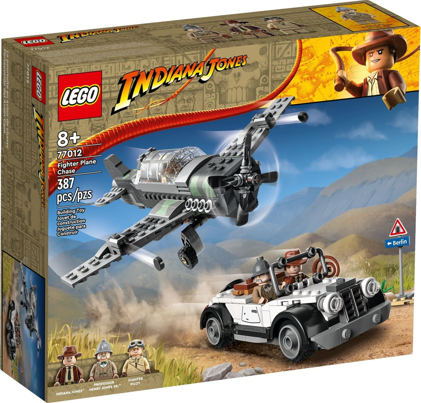 LEGO Indiana Jones Flucht vor dem Jagdflugzeug 77012