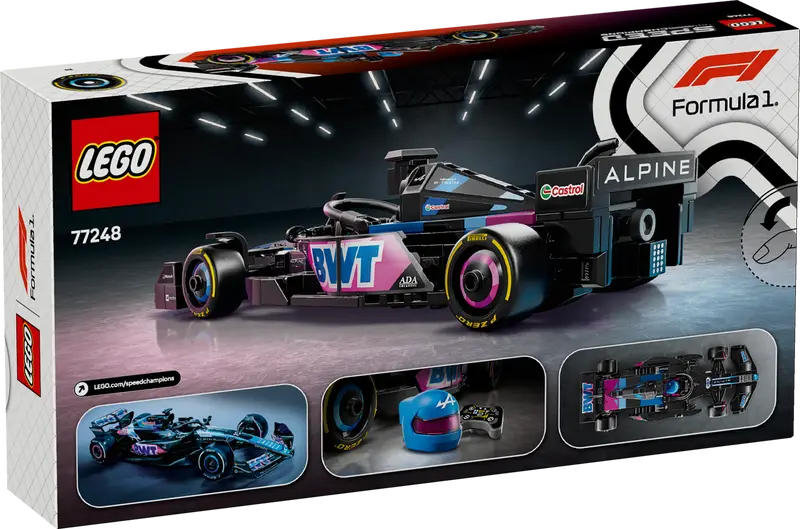 LEGO Speed Champions BWT Alpine F1® Team A524 Rennauto 77248
